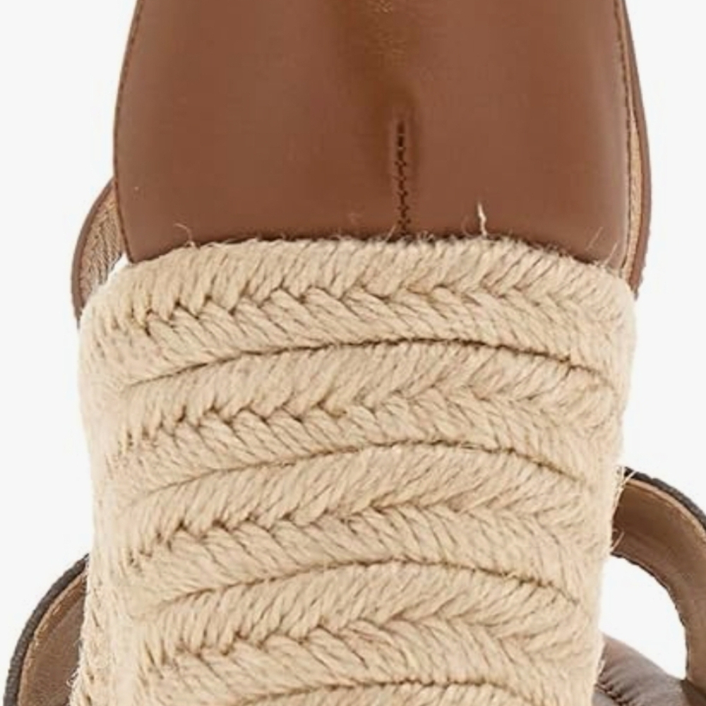 Michael Kors Tan and Brown Wedge Sandals - Picture 7 of 7